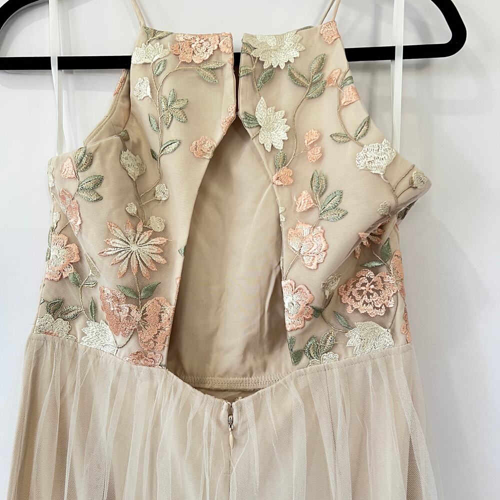 NEW BHLDN Shannon Tulle Embroidered Dress Multicolor Size US M - Picture 8 of 10